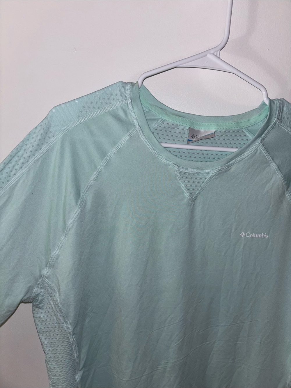Columbia Mint Green Long Sleeve Shirt - Picture 5 of 9